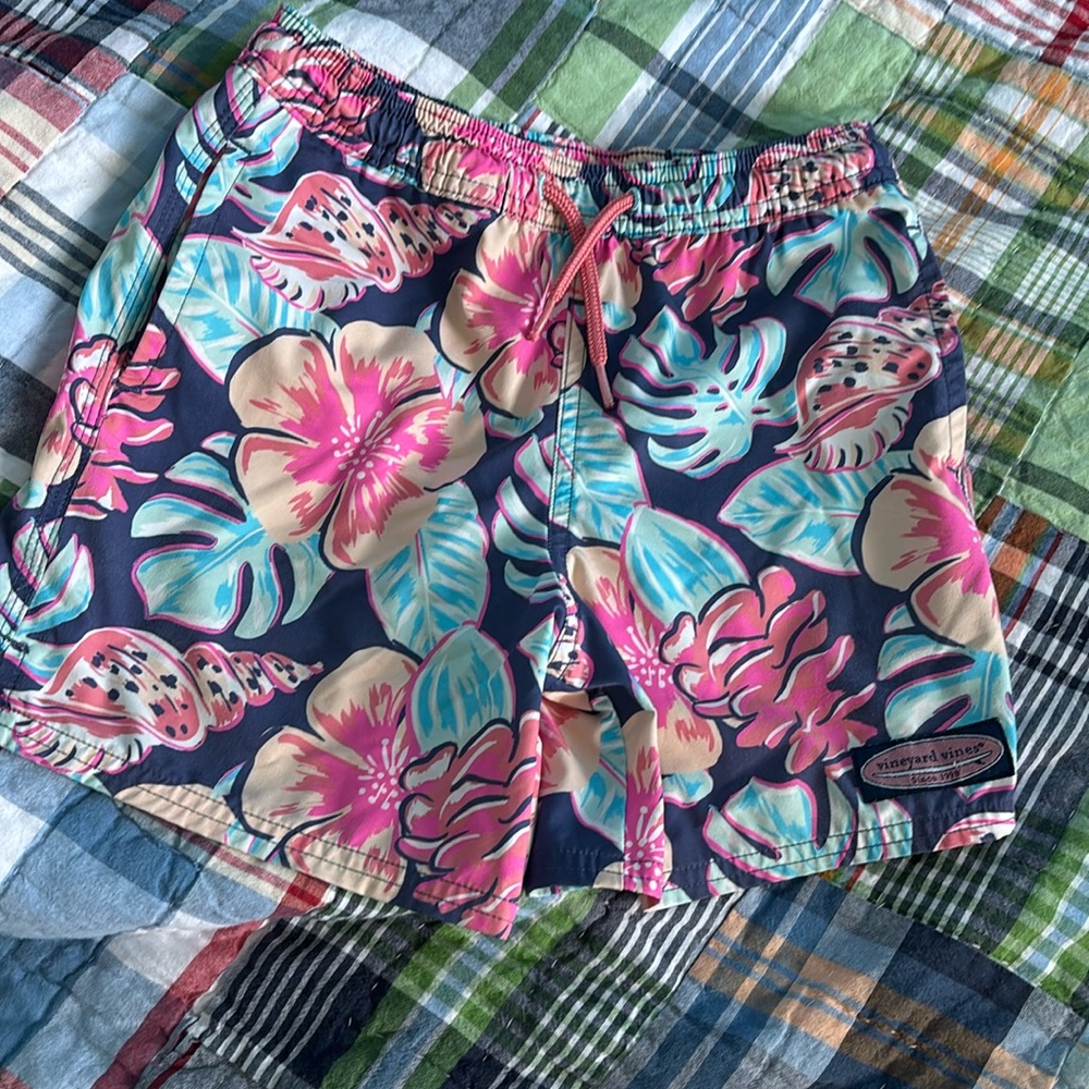 Vineyard Vines Boys Size 7 Swimsuit